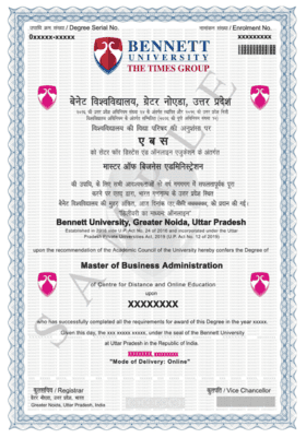 Sample Certificate