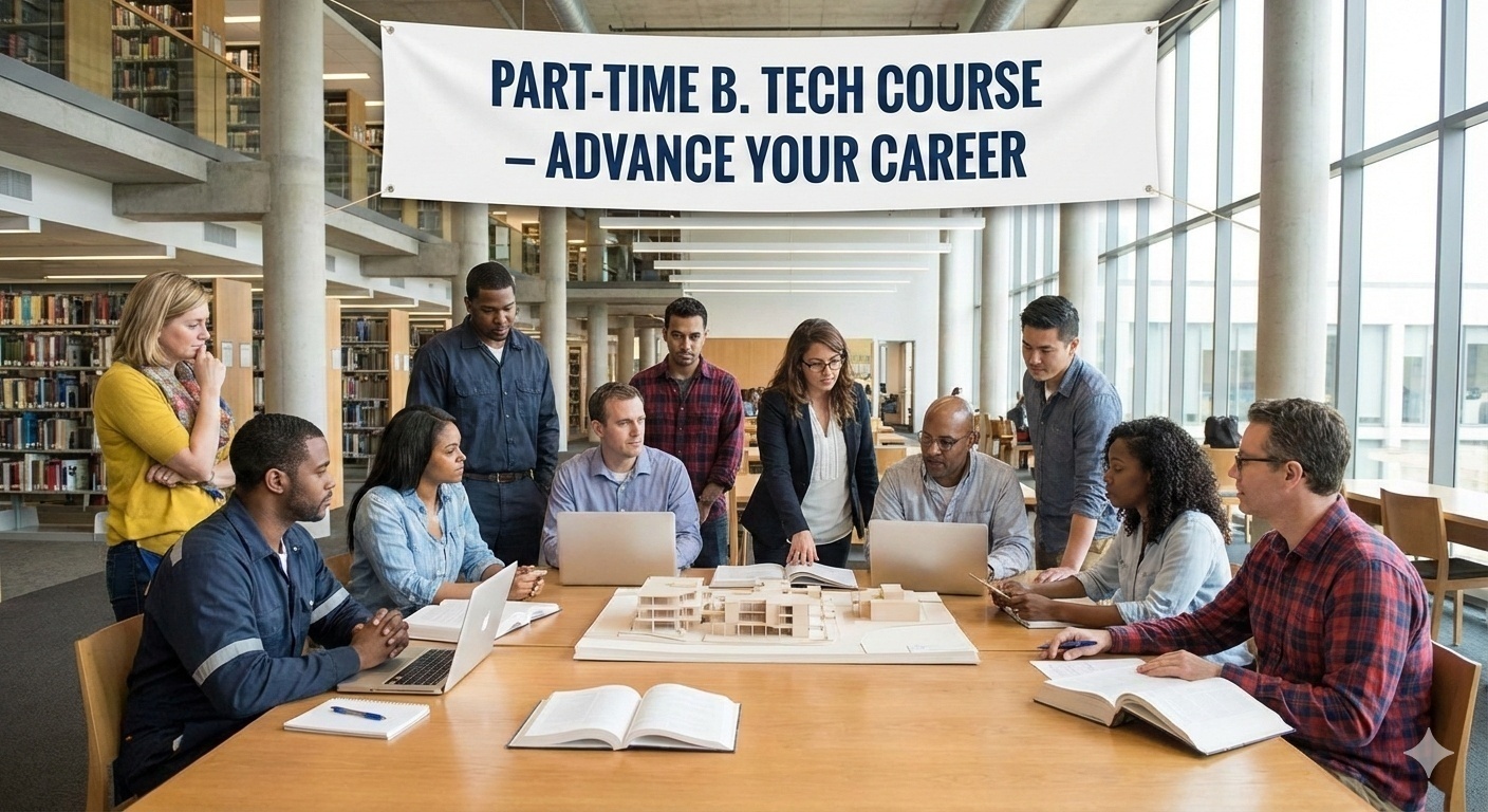 Part-Time B.Tech @ Shri Venkateshwara (SVU)